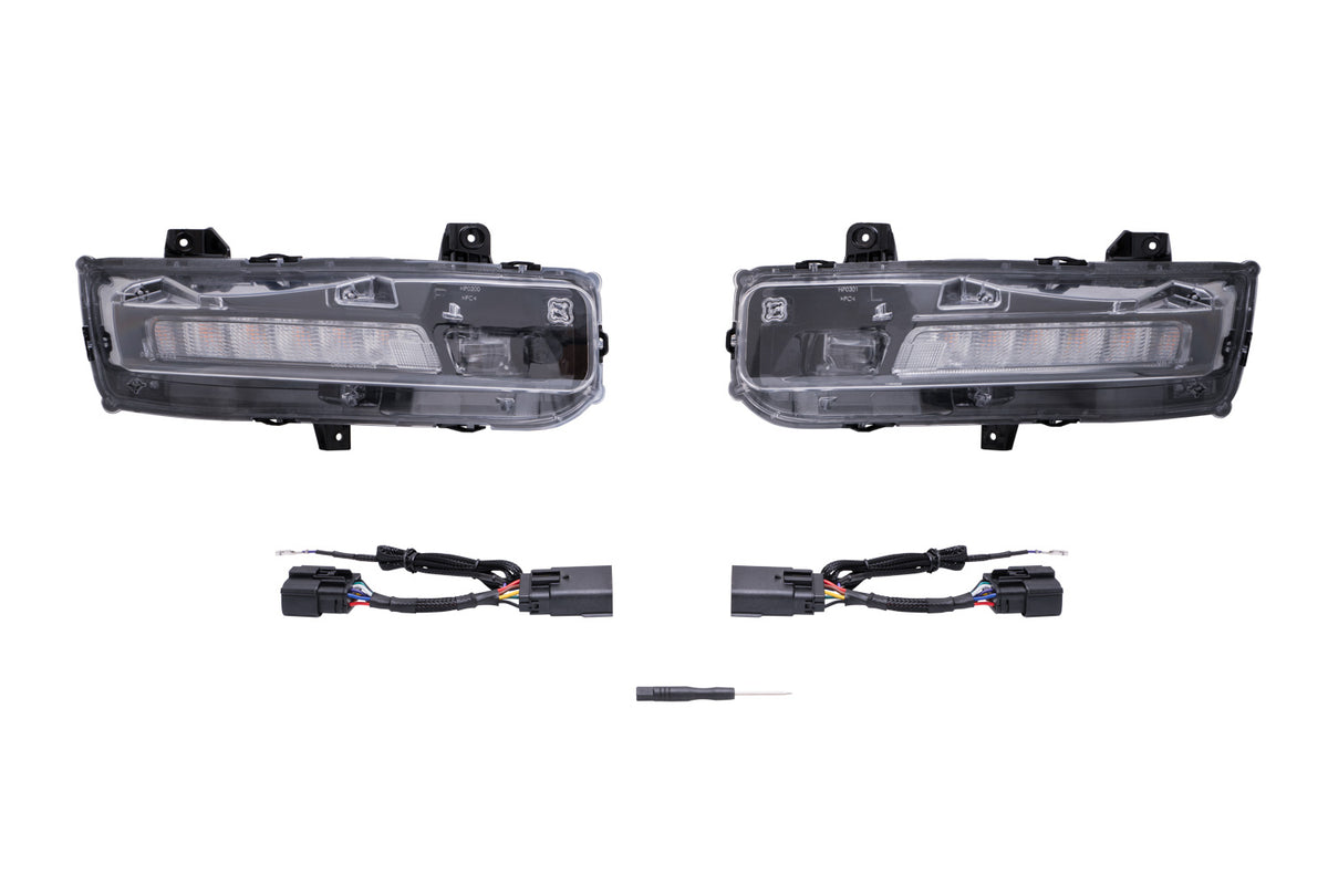 Elite Series Combination Fog Lamp for 2018-2023 Ford Mustang  Cool White (pair)