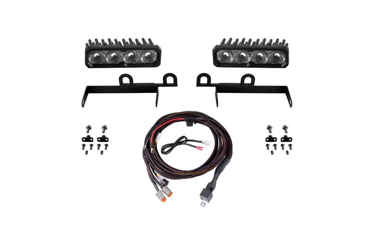 Ram 2013 SportExpress SS6 Pro LED Kit White Driving