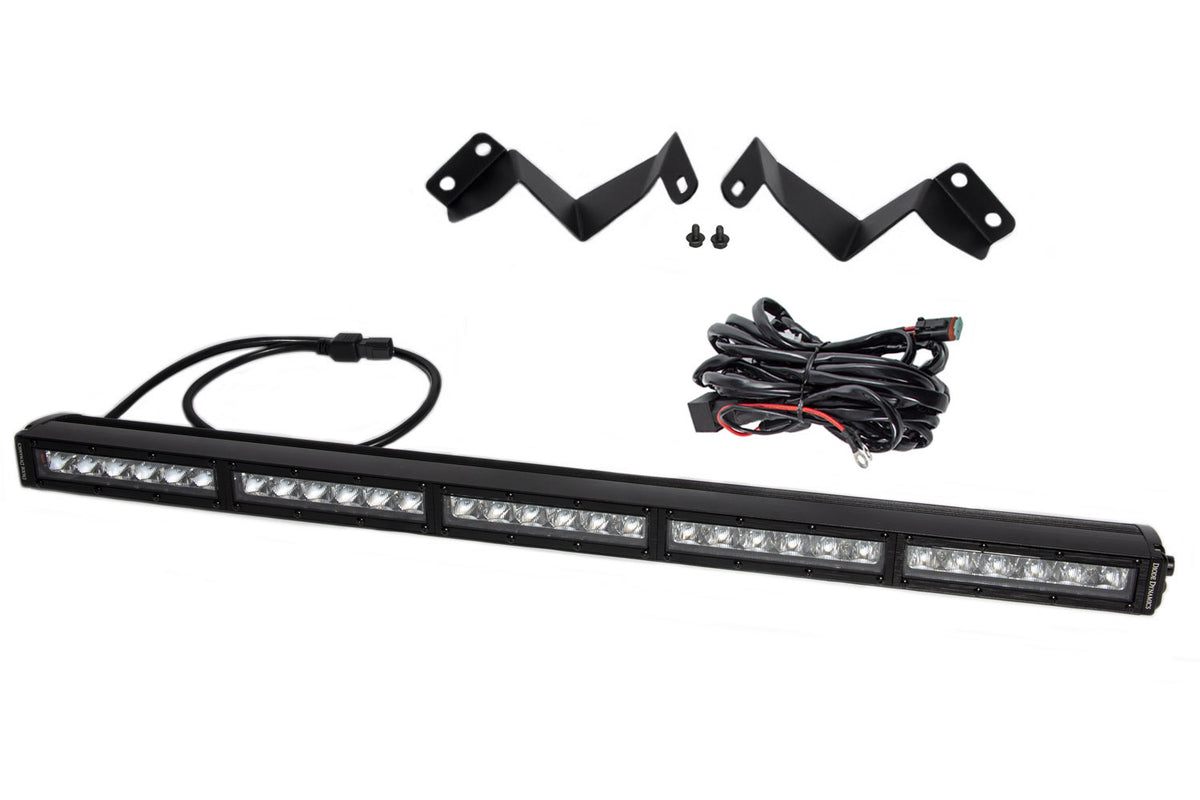 SS30 Stealth Lightbar Kit for 2016-2023 Toyota Tacoma  White Driving