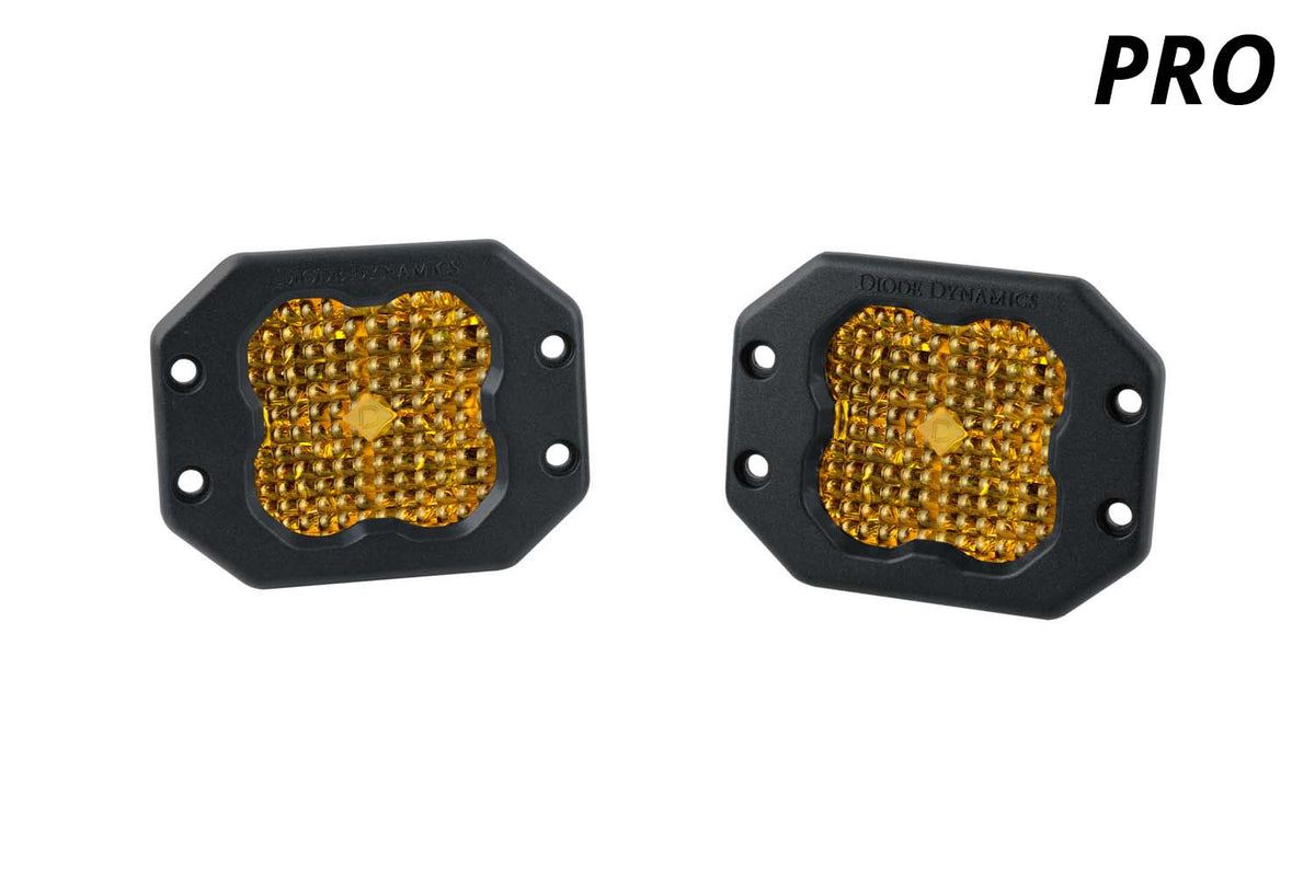 SS3 Pro ABL Yellow Combo Flush (pair)