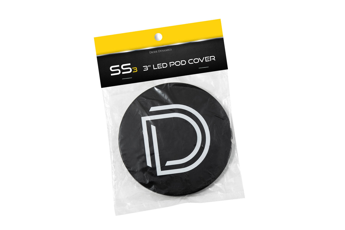 SS3 LED Pod Cover Round Black