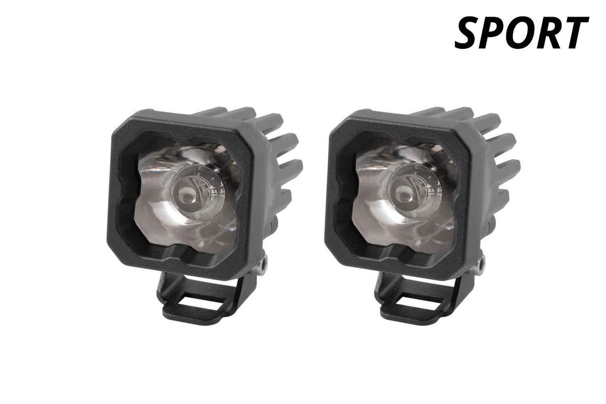 SSC1 LED Pod Sport White Wide RBL (pair)