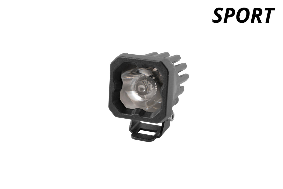 SSC1 LED Pod Sport White Wide RBL (single)