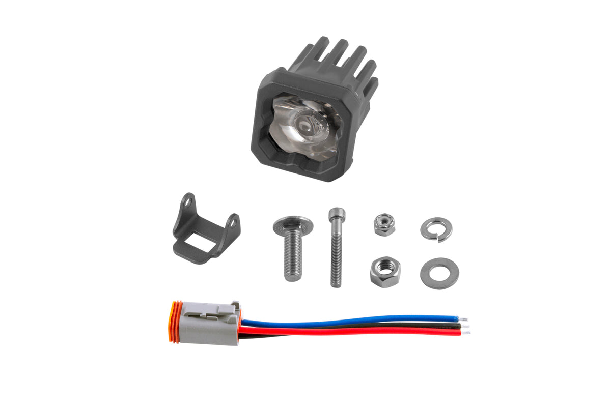 SSC1 LED Pod Sport White Wide RBL (single)