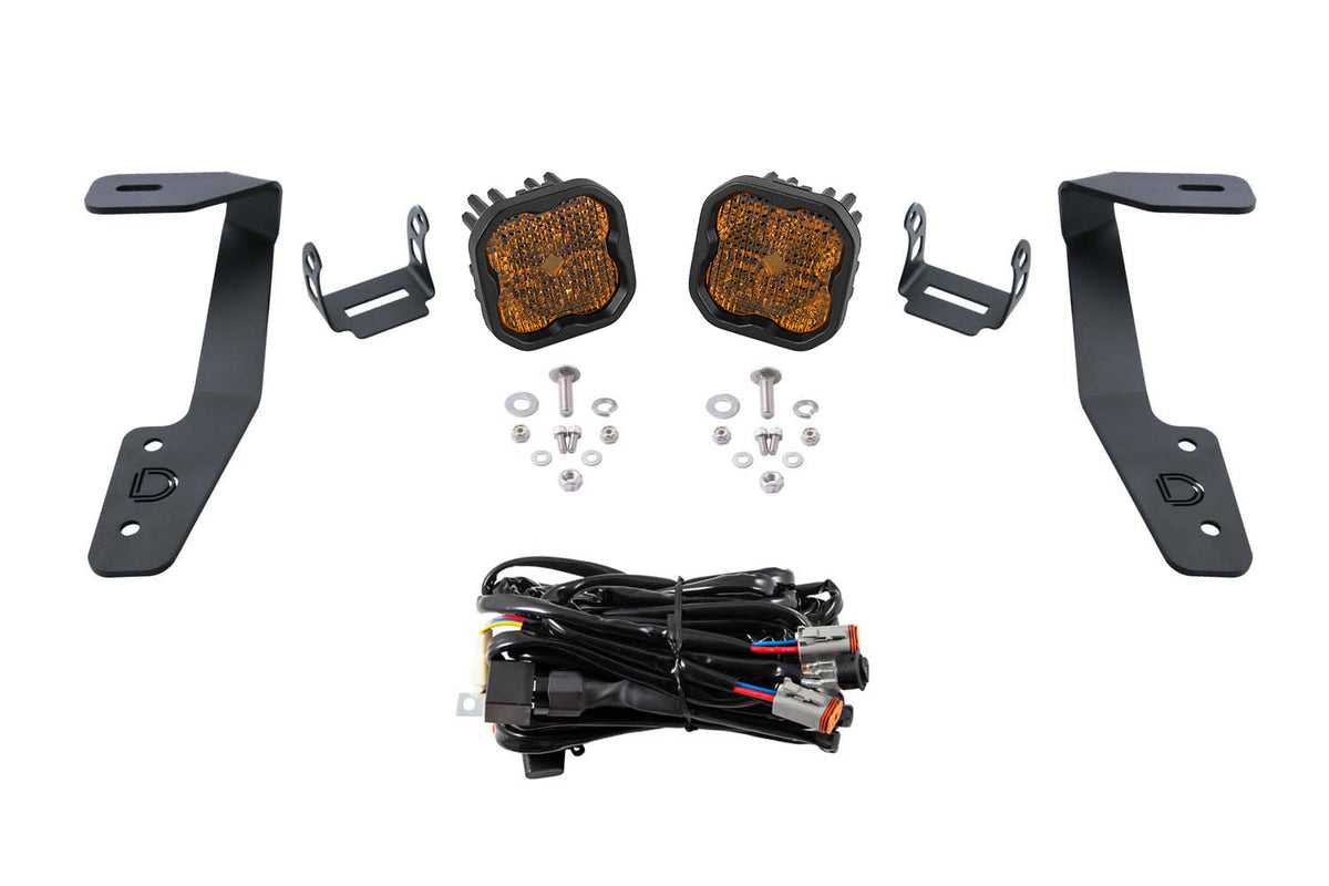 SS3 LED Ditch Light Kit for Subaru Crosstrek/WRX  Pro Yellow Combo
