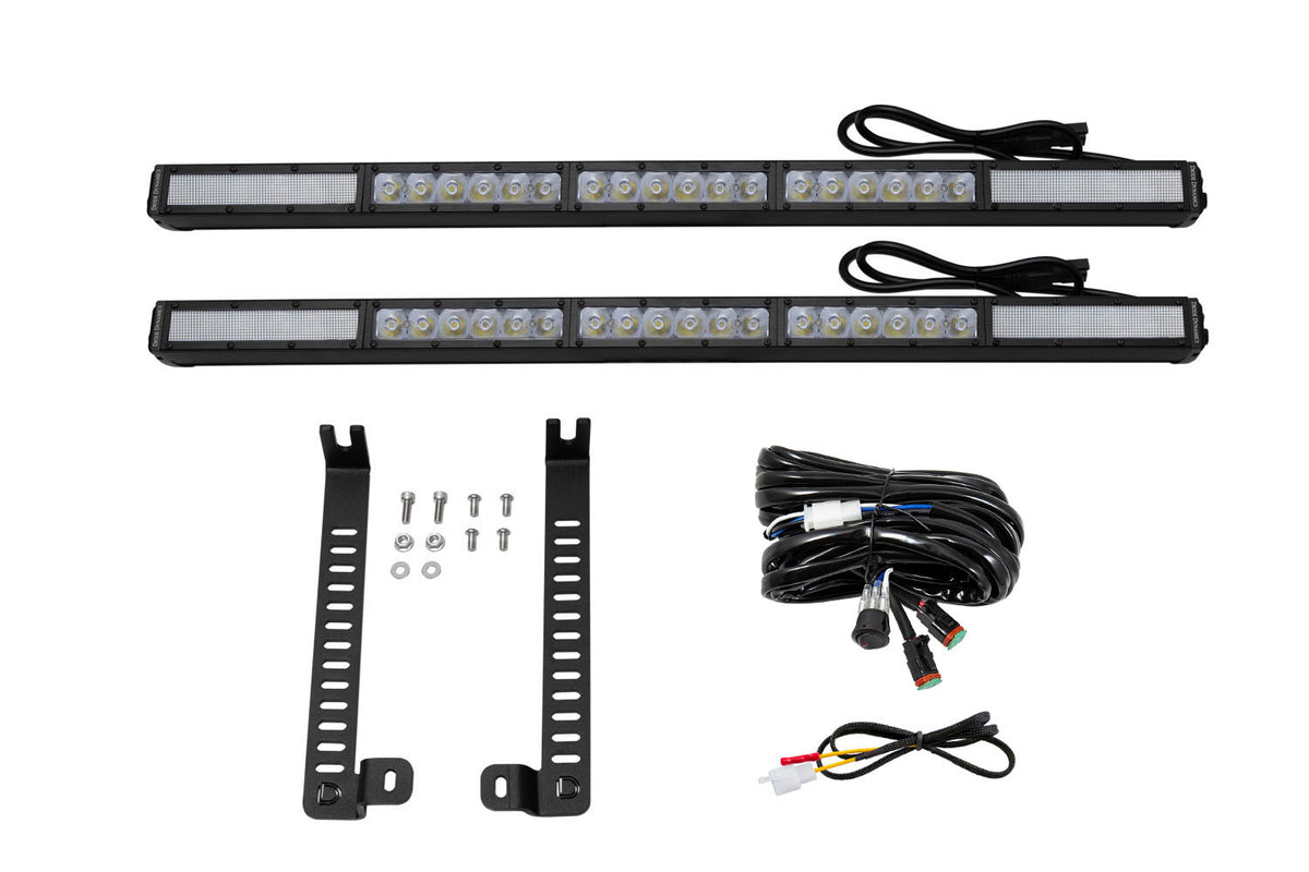 SS30 Stealth Lightbar Brackets for 2014-2019 Toyota 4Runner