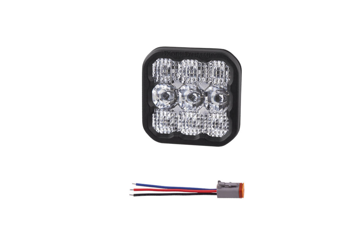 SS5 LED Pod Sport White Combo - No Brackets (single)