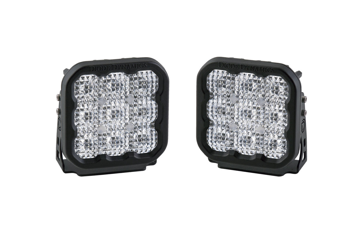 SS5 LED Pod Sport White Flood (pair)