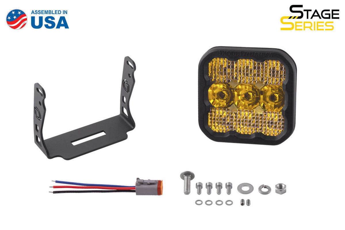 SS5 LED Pod Pro Yellow Combo (single)