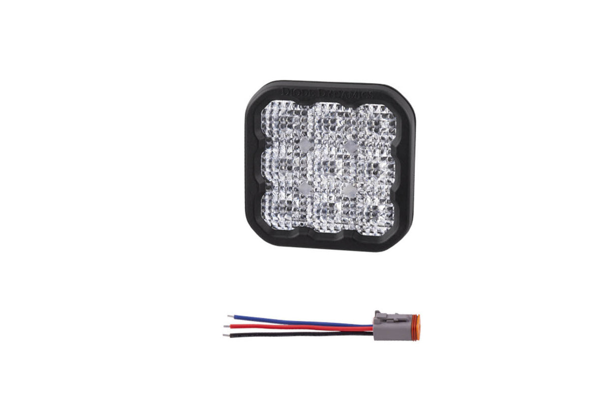 SS5 LED Pod Pro White Flood - No Brackets (single)