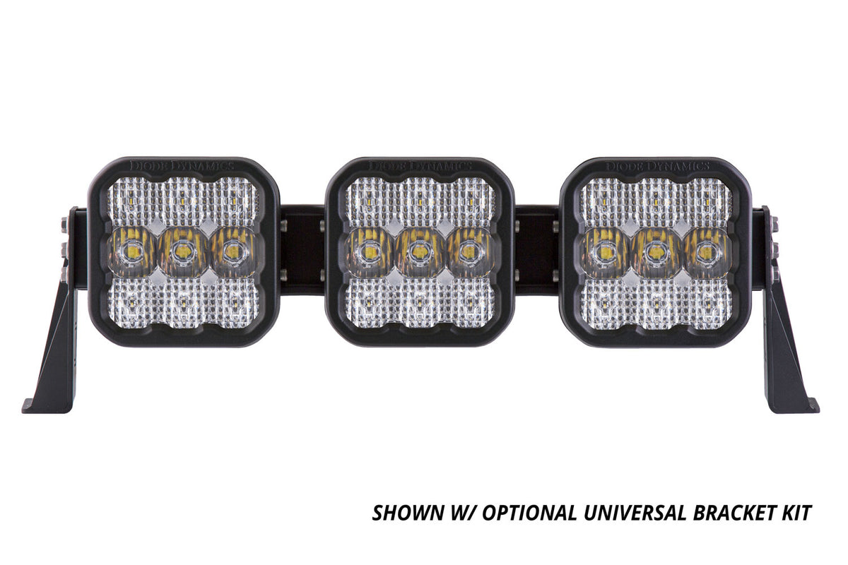 SS5 Sport Universal CrossLink 3-Pod Lightbar White Combo