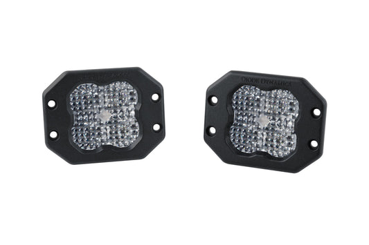 SS3 Pro RBL White Flood Flush (pair)