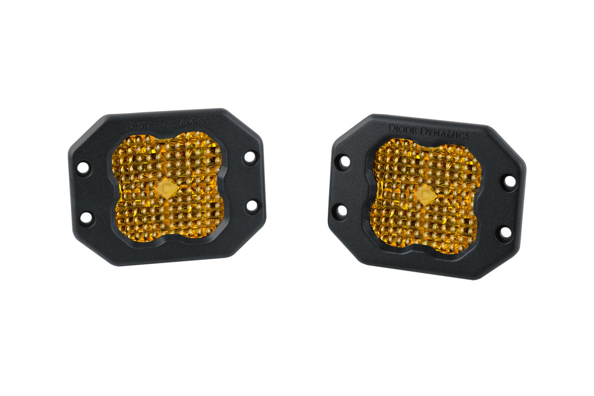 SS3 Pro ABL Yellow Flood Flush (pair)