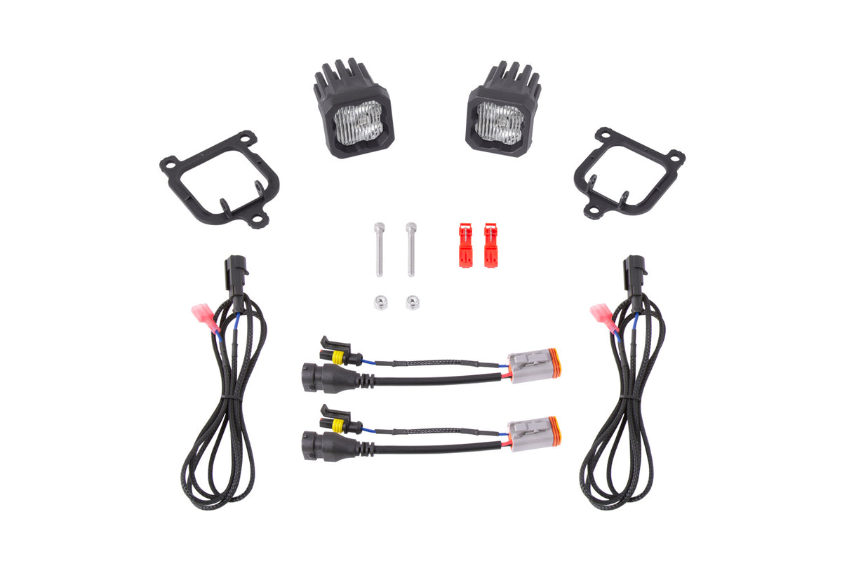SSC1 Type FBS LED Fog Light Kit White SAE Fog