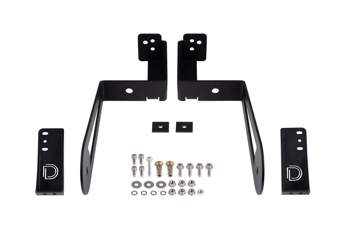 Stage Series Grille Bracket Kit for 2007-2018 Jeep JK Wrangler