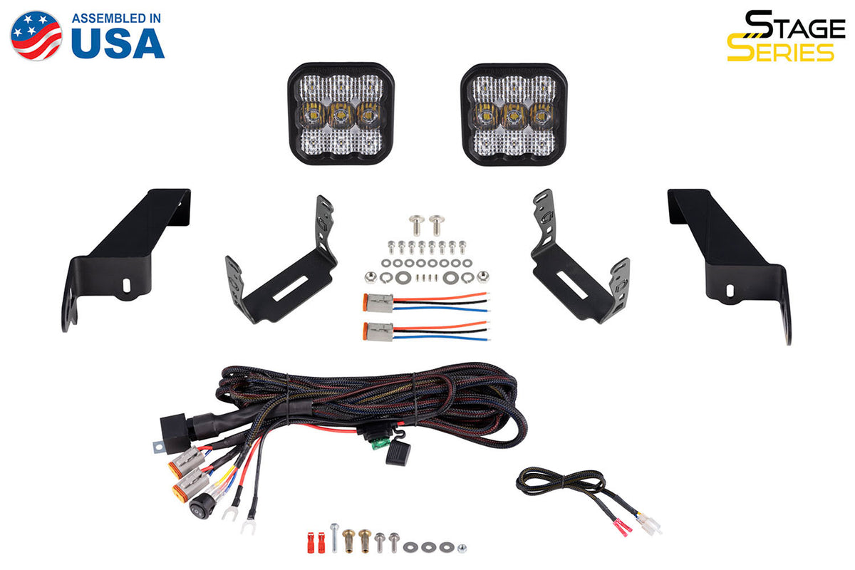 Stage Series Bumper Bracket Kit for 2018+ Jeep JL Wrangler
