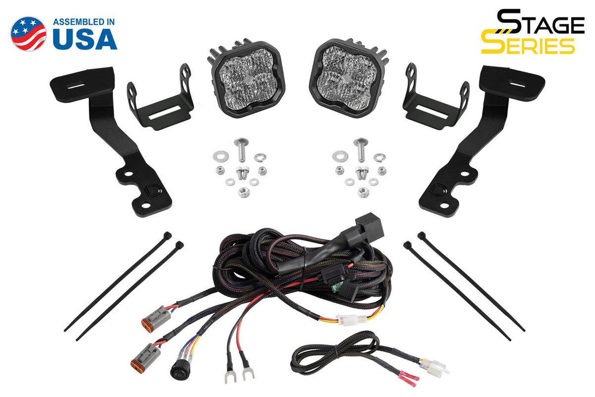 Stage Series Ditch Light Kit for 2022+ Toyota Tundra  SS3 Sport White Combo