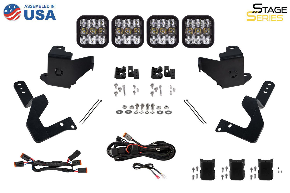 Stage Series Grille Bracket Kit for 2022+ Toyota Tundra