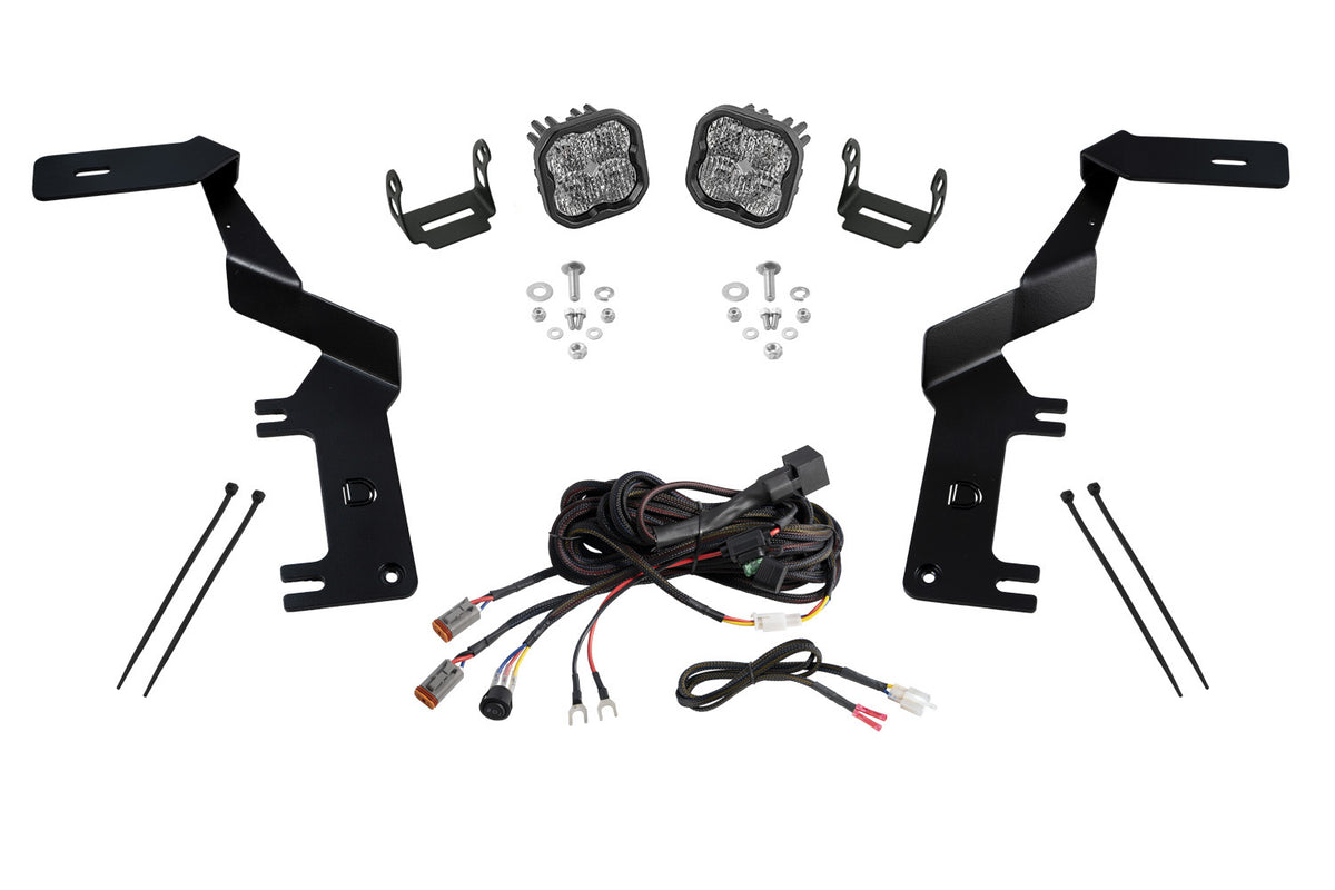 Stage Series Ditch Light Kit for 2017-2022 Ford Super Duty  SS3 Sport White Combo