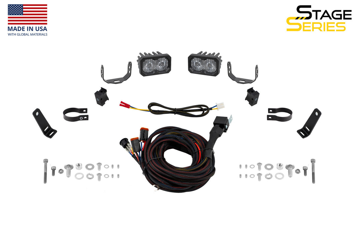 Stage Series 1.75 Inch Roll Bar Reverse Light Kit C2 2.0 Sport (pair)