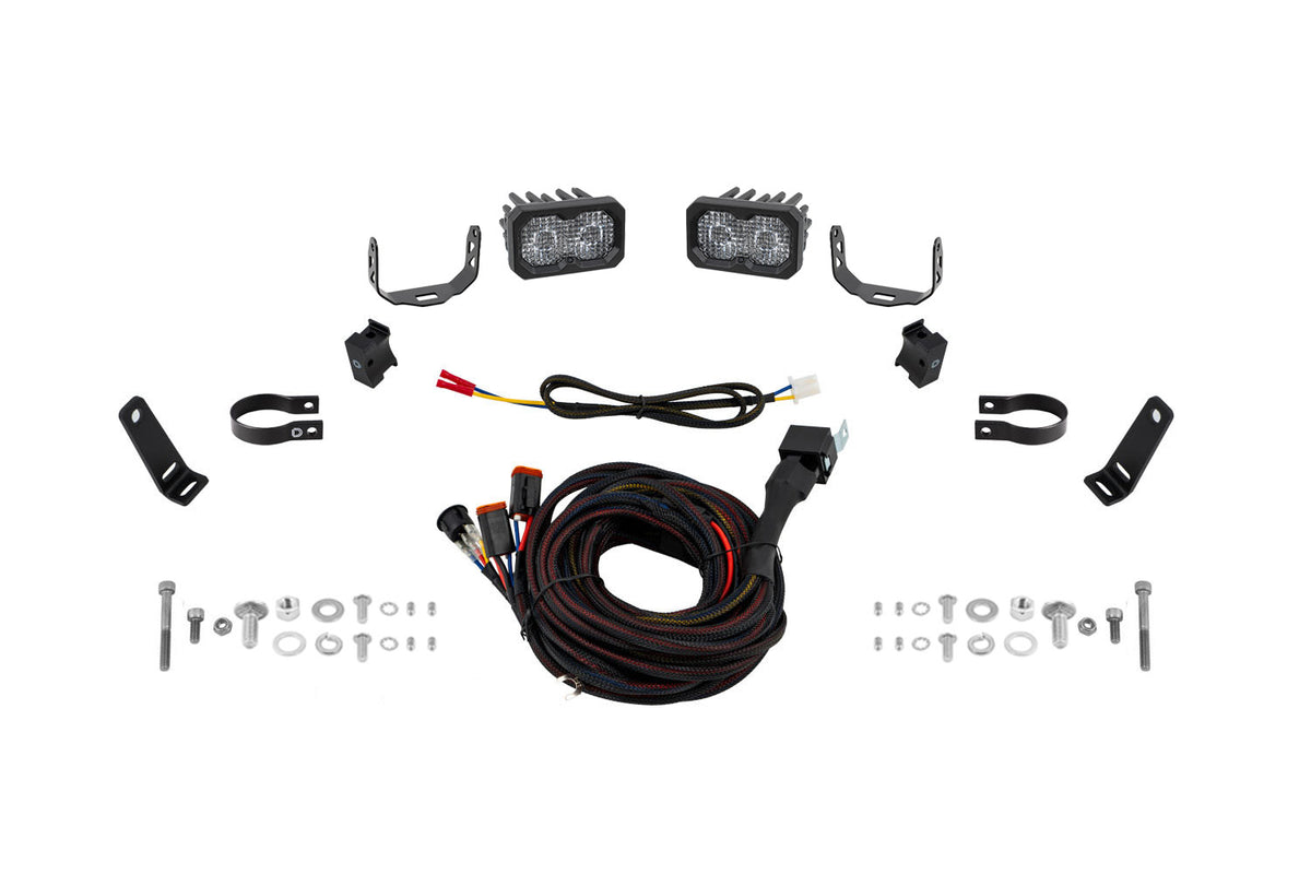 Stage Series 1.75 Inch Roll Bar Reverse Light Kit C2 2.0 Pro (pair)