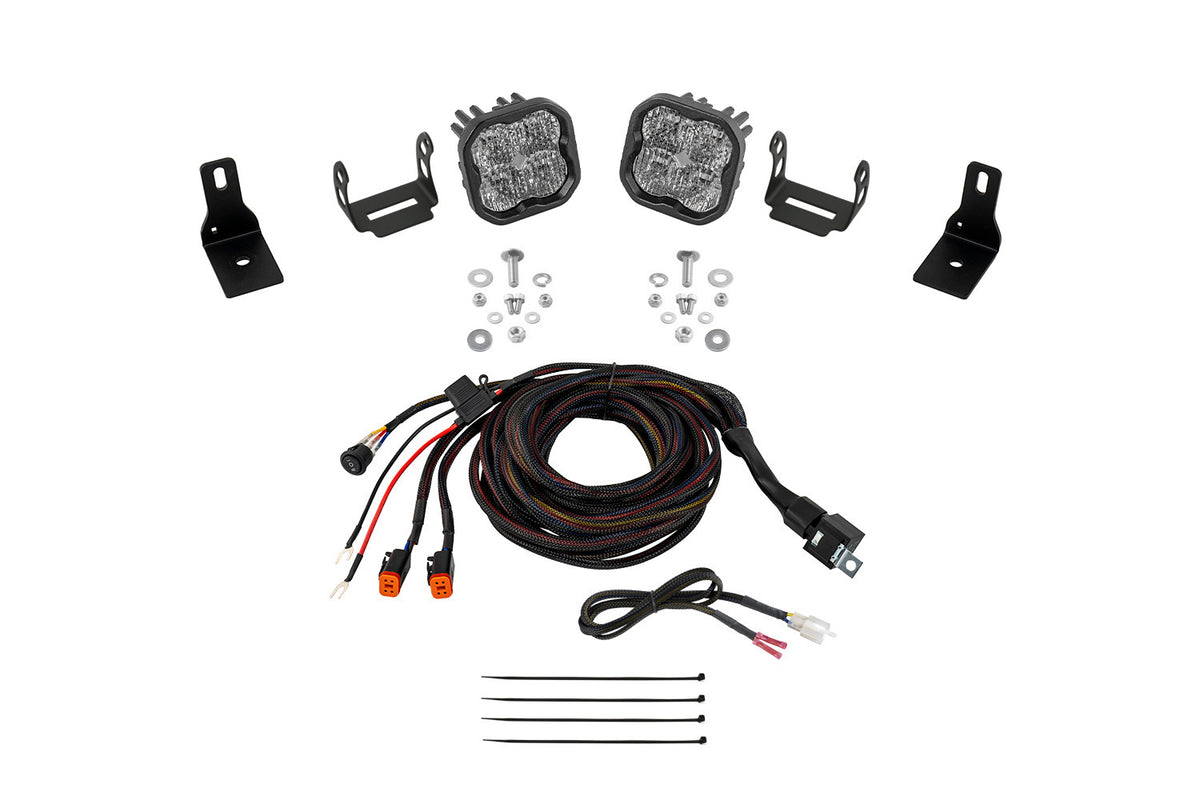Stage Series Ditch Light Kit for 2022+ Ford Maverick  SS3 Pro White Combo