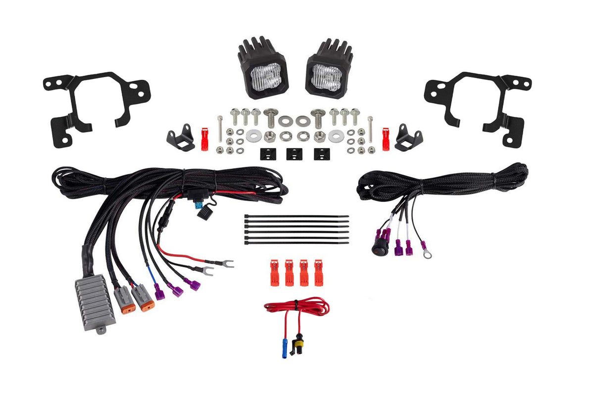 SSC1 Add-On LED Fog Light Kit SAE Fog for 2023-2026 Chevrolet Colorado  White