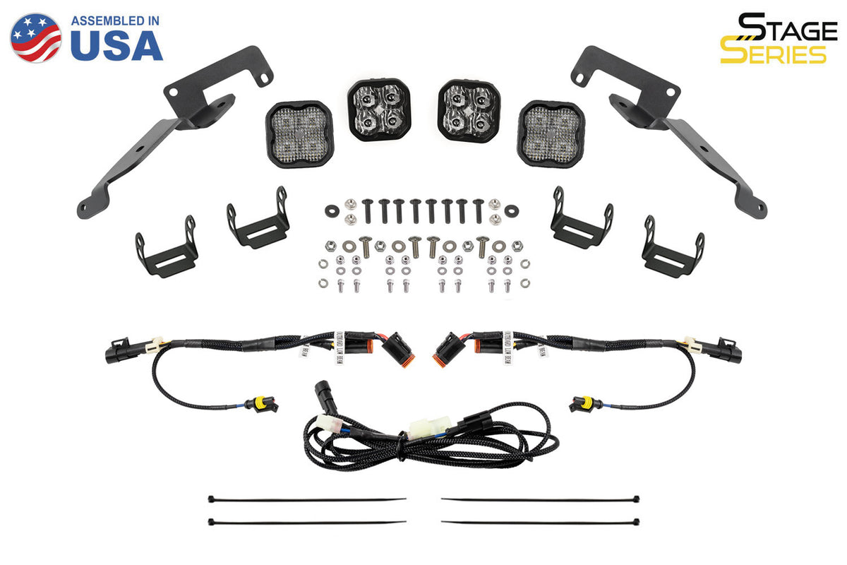 SS3 LED Headlight Kit for 2022-2024 Honda Talon  Sport White ABL
