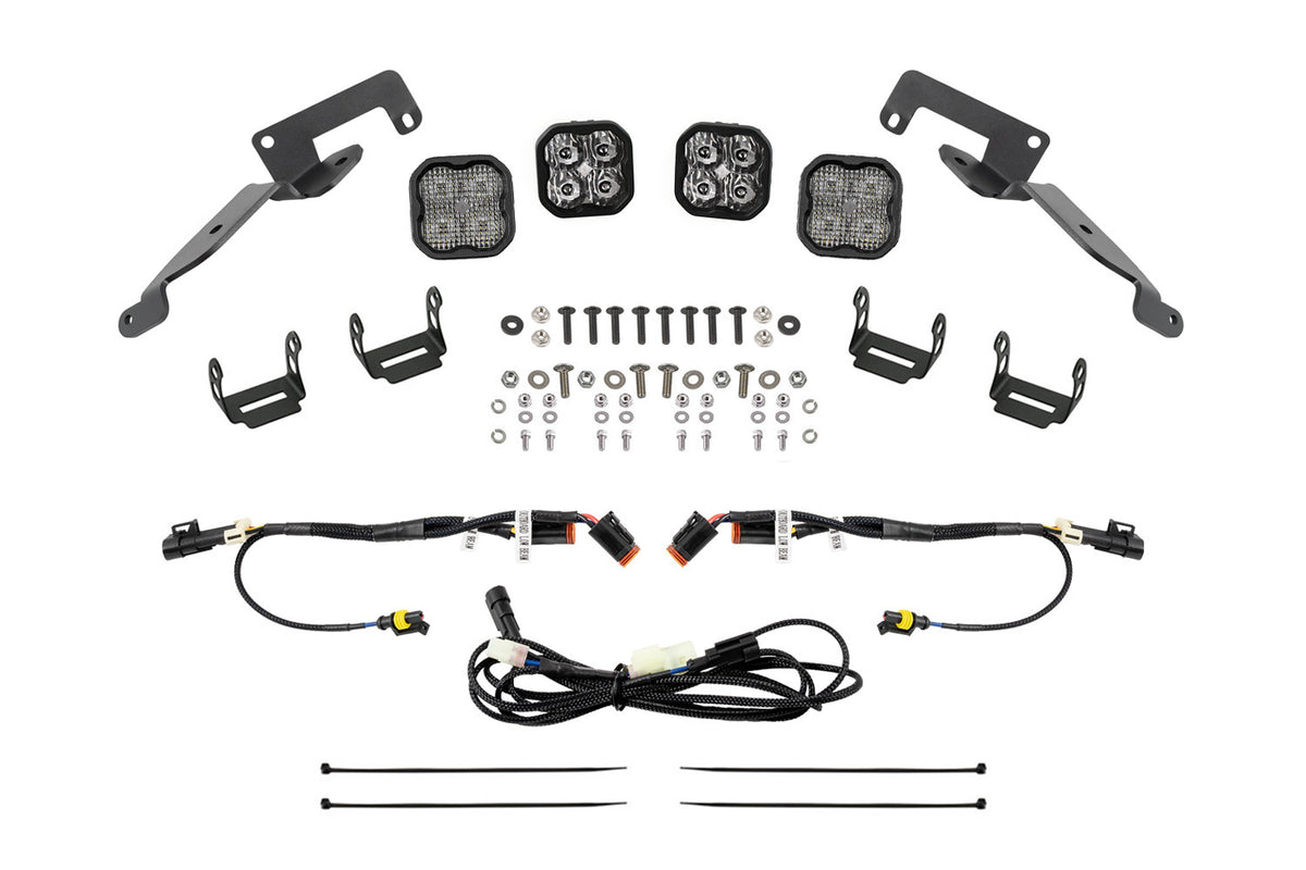 SS3 LED Headlight Kit for 2022-2024 Honda Talon  Sport White ABL