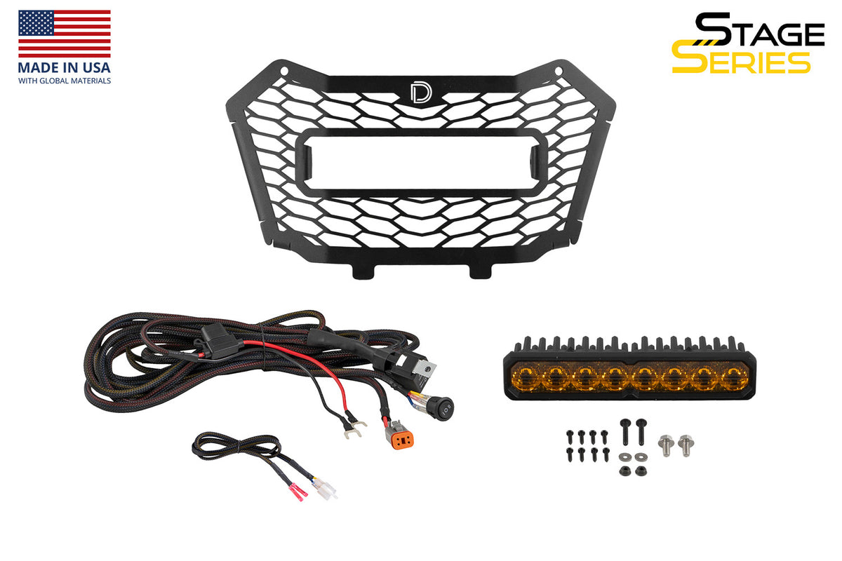 Honda Talon 2019 SS10 Grille Max Yellow Driving