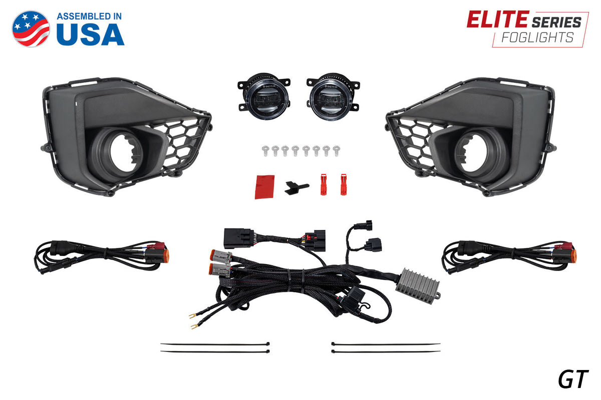 Elite Series Add-On Fog Lamp Kit for 2024+ Ford Mustang EcoBoost  White