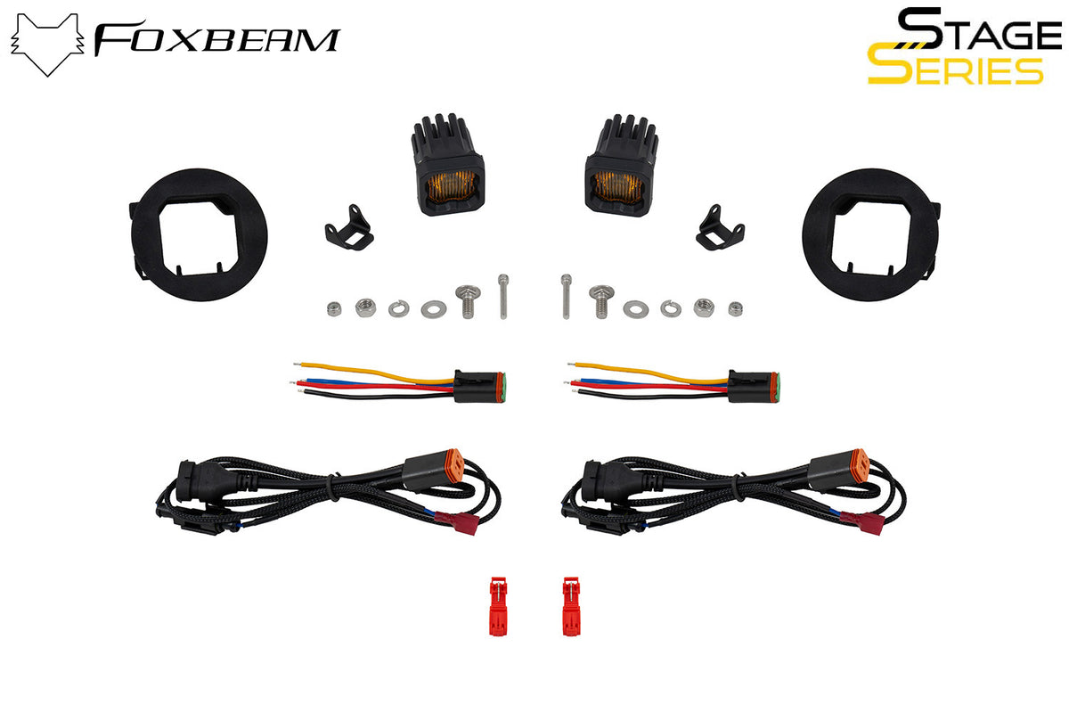 SSC1 Type GBS LED Fog Light Kit White SAE Fog