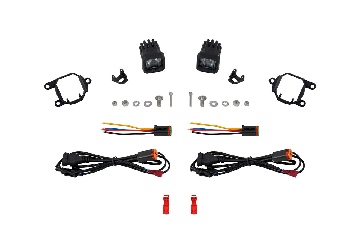 SSC1 Type G4M LED Fog Light Kit White SAE Fog