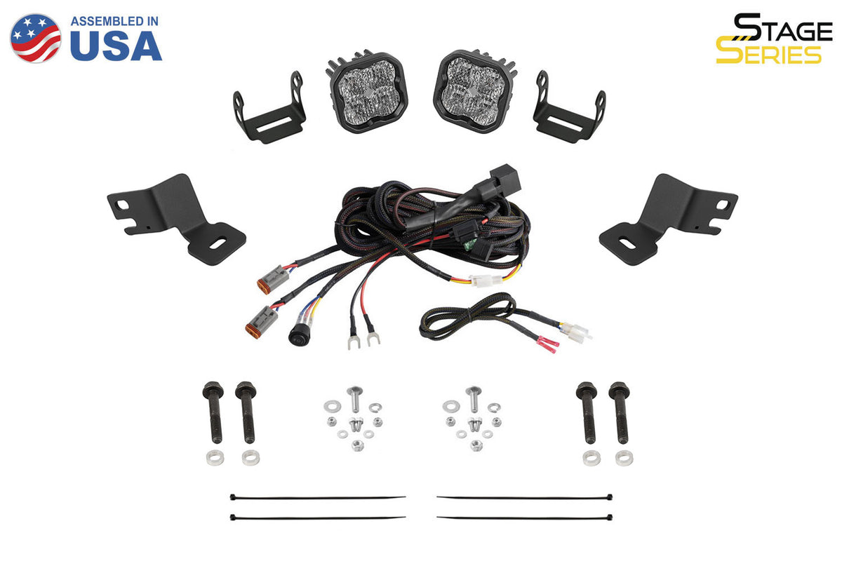 Stage Series Ditch Light Kit for 2019-2024 Polaris RZR XP  SS3 Sport White Combo