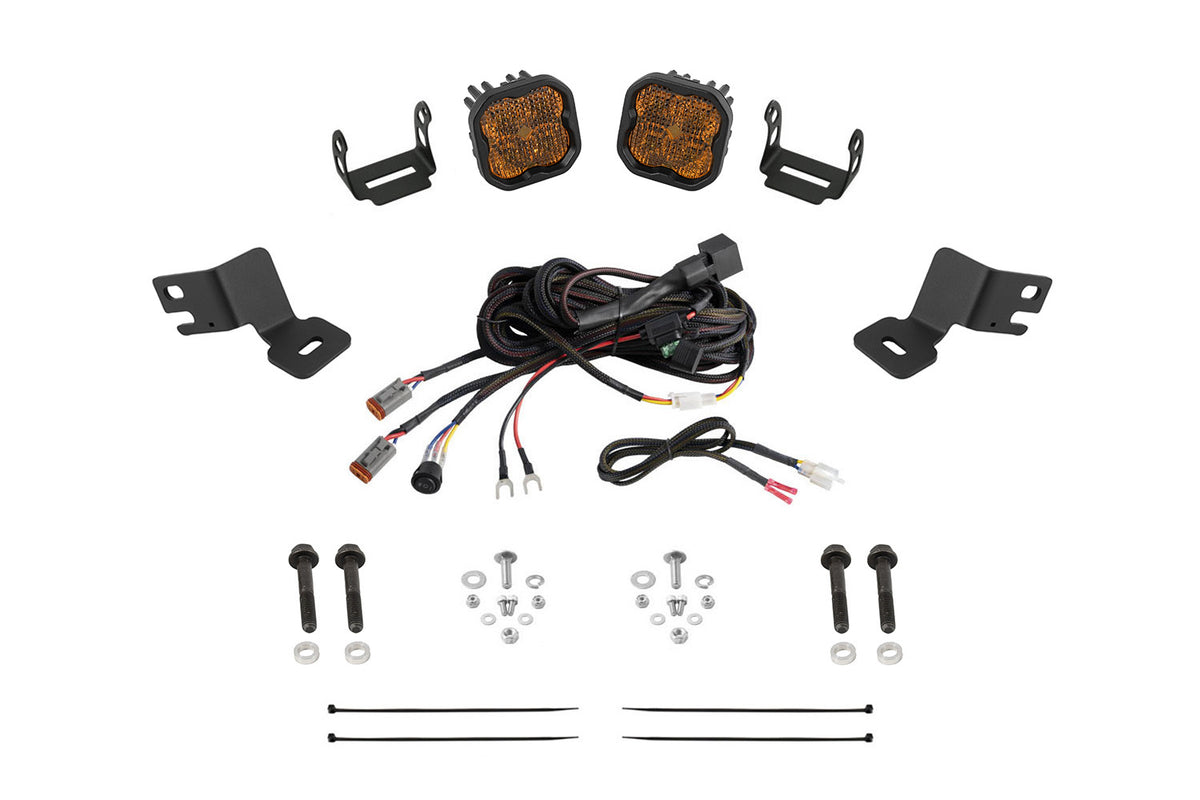 Stage Series Ditch Light Kit for 2019-2024 Polaris RZR XP  SS3 Sport Yellow Combo