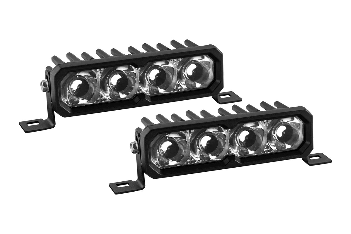 SS6 Sport White Flood ABL (pair)