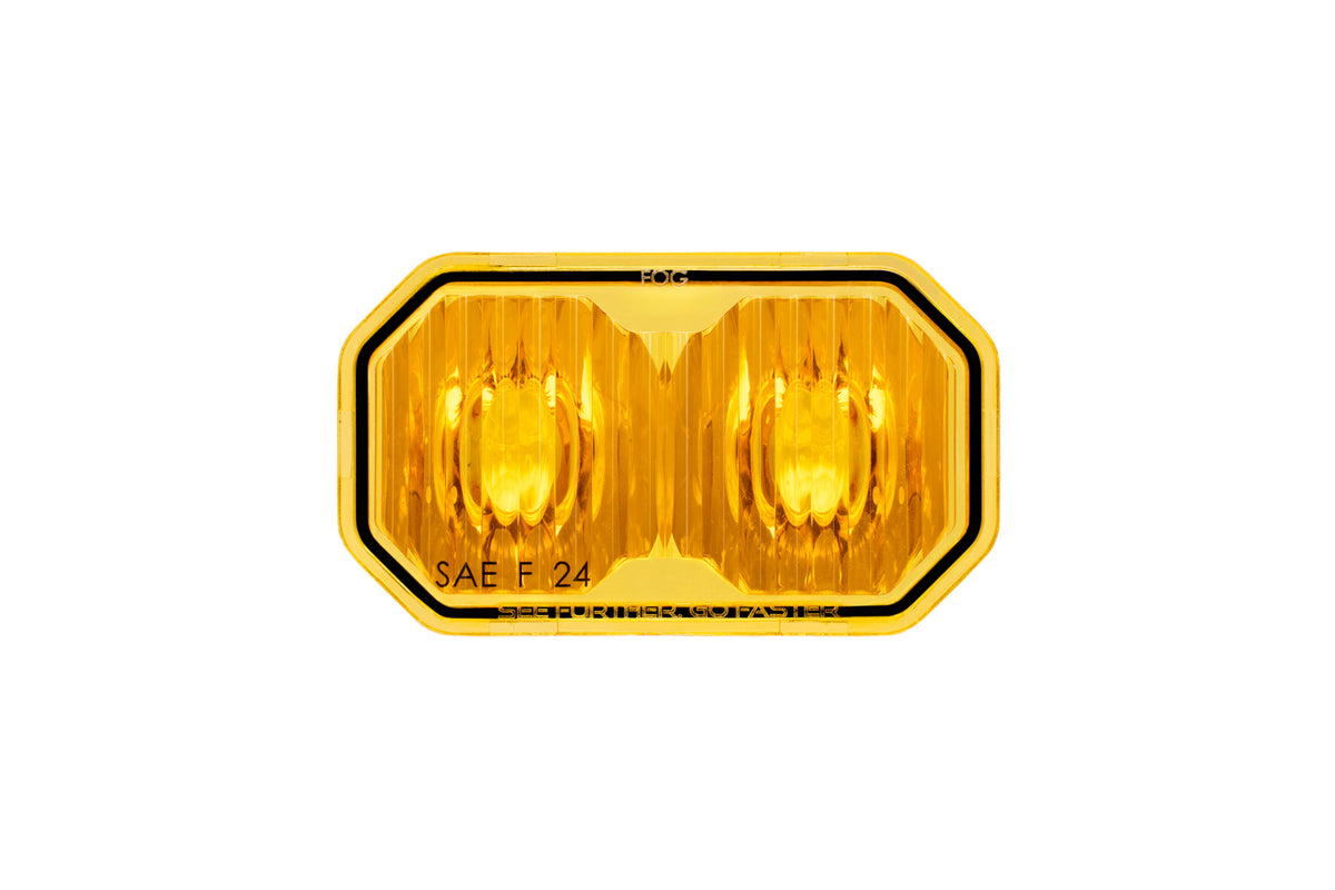 C2 2.0 Lens SAE Fog/Wide Yellow
