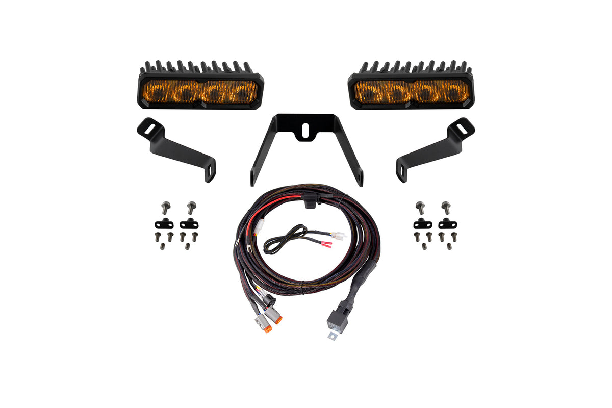 WRX 2015 SS6 Max LED Kit Yellow Fog