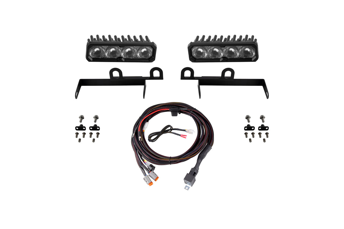Ram 2013 SportExpress SS6 Sport LED Kit White Driving