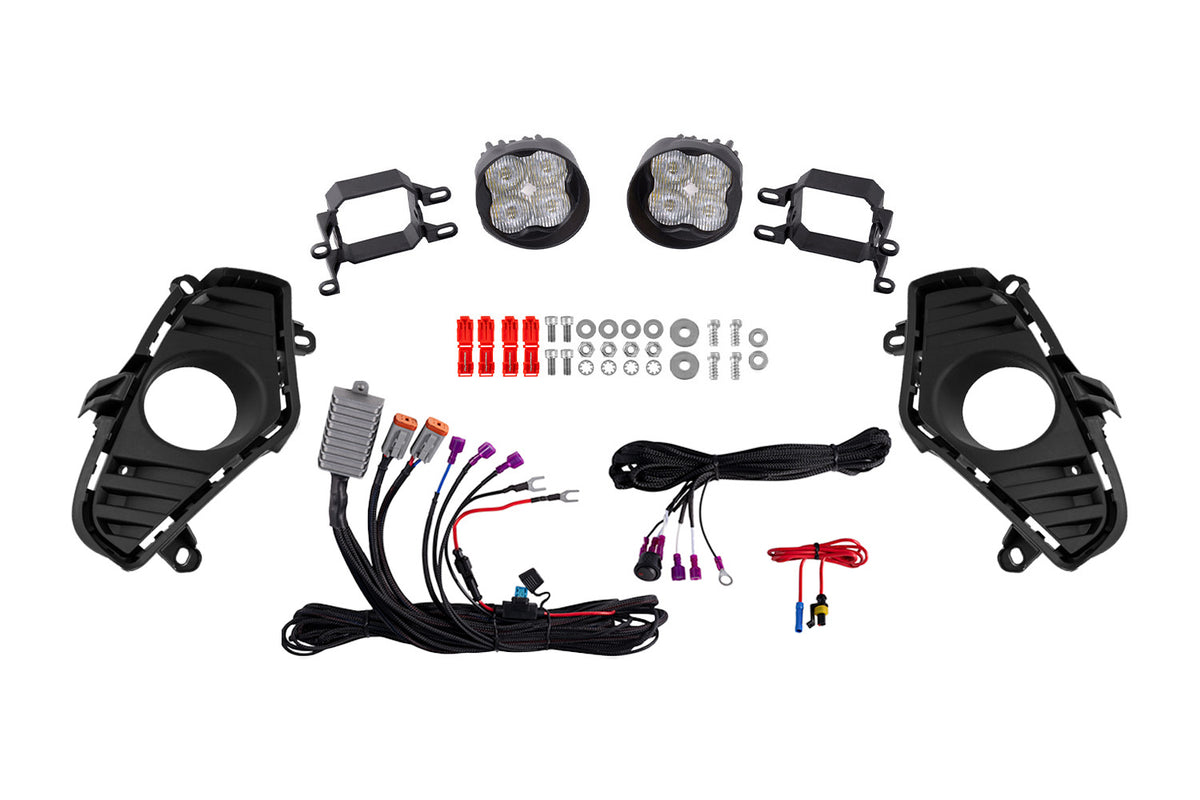 SS3 Add-On Fog Lamp Kit for 2019-2025 Toyota RAV4  White Sport