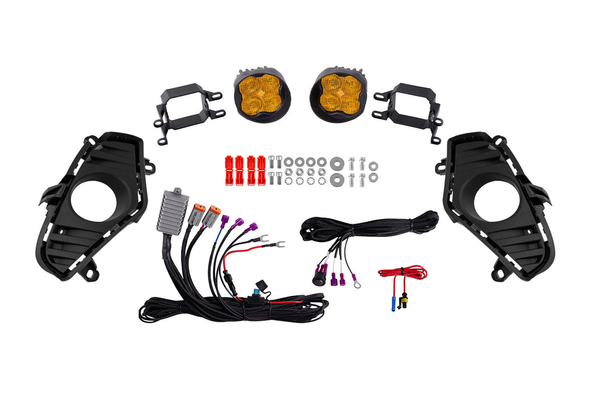 SS3 Add-On Fog Lamp Kit for  2019-2025 Toyota RAV4  Yellow Pro