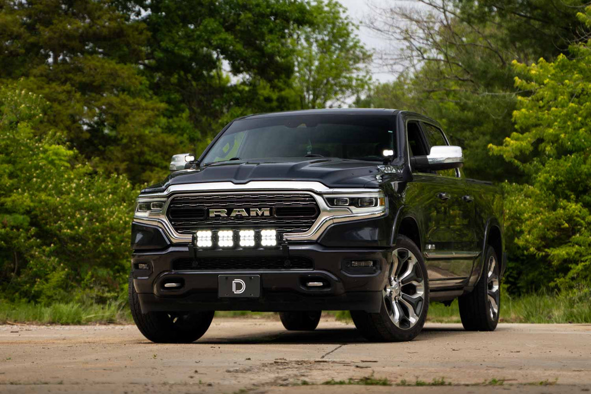 SS5 Grille CrossLink Lightbar Kit for 2019-2024 Ram  Sport White Combo