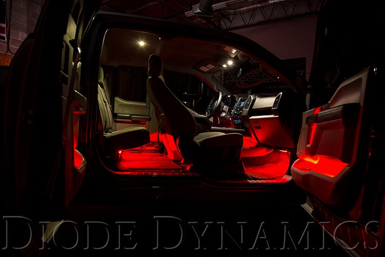 Blue LED Footwell Kit 4pc