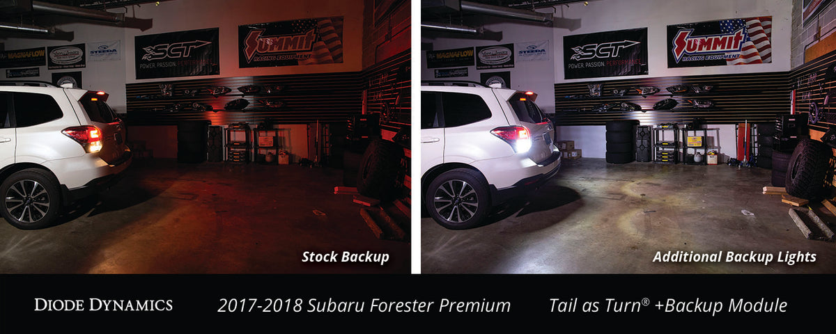 Tail as Turn® +Backup Module for 2017-2018 Subaru Forester