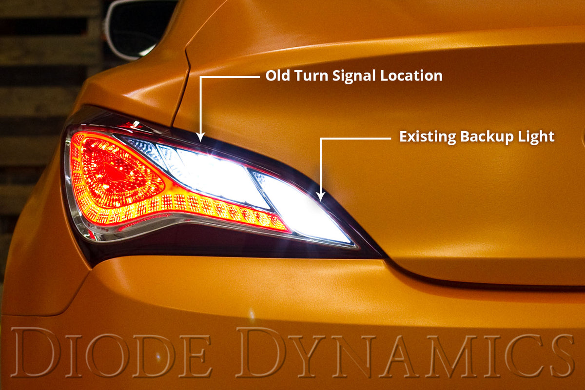 Tail as Turn® Kit w/ Backup for 2013-2016 Hyundai Genesis Coupe  Stage 2
