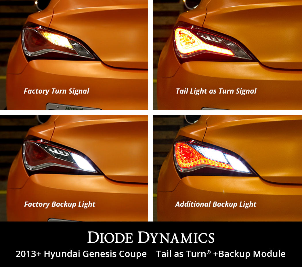 Tail as Turn® +Backup Module for 2013-2016 Hyundai Genesis Coupe