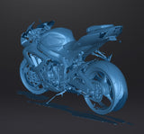 2006-2007 Suzuki GSXR600 Body/Chassis - 3D Scan