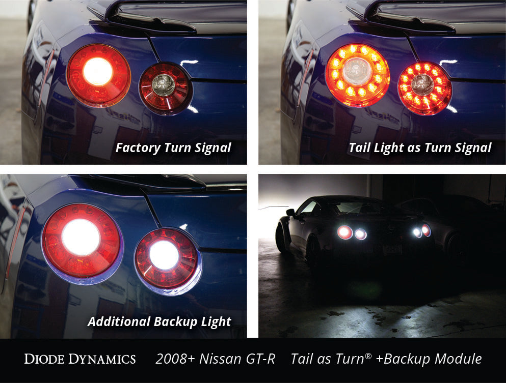 Tail as Turn® +Backup Module for 2009+ Nissan GT-R