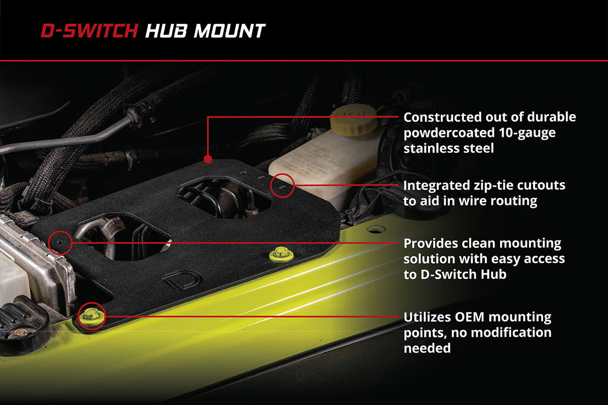 D-Switch Kit for 2007-2017 Jeep JK Wrangler
