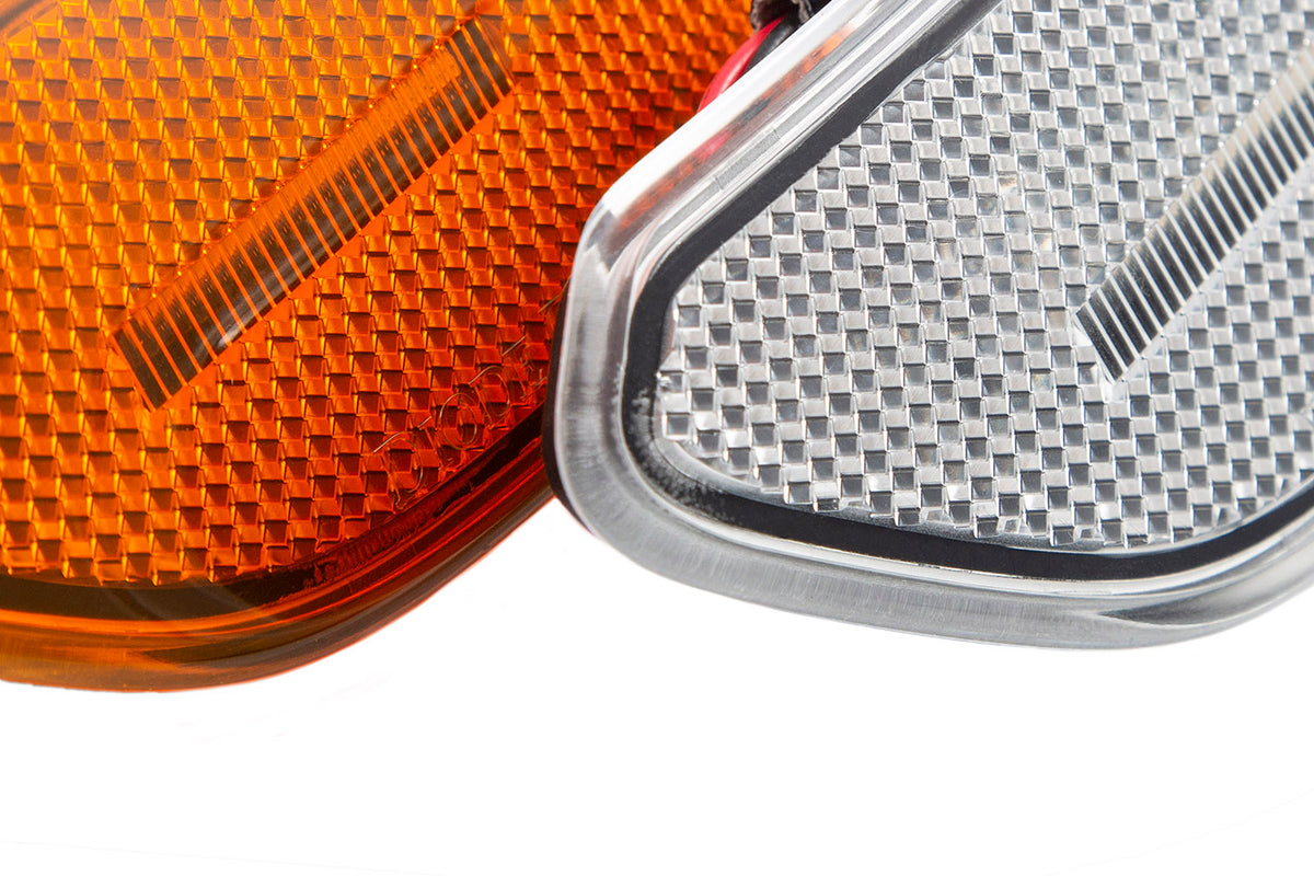 Sidemarkers for 2018-2026 Jeep JL Wrangler/Gladiator  Clear (set)